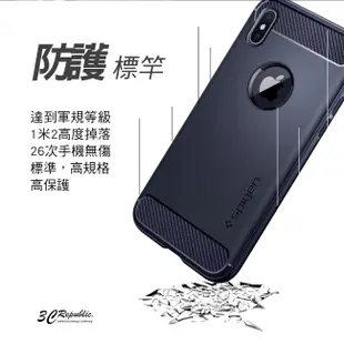 SGP iPhone X xs 手機殼 Rugged Armor 防撞 吸震 軟式 保護殼 矽膠 黑色