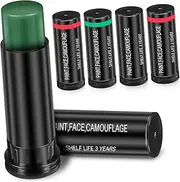 Sports Eye Sticks Set 6 Pcs Football Face Paint Sticks for Sunlight Glare Reduction Stylish Play