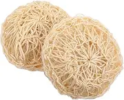 NOLITOY Sisal Mesh Shower Sponge Body Scrubber Set Exfoliating Shower Brushes for Bath