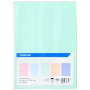 Studymate Book Cover A4 Assorted Pastel 5 Pack