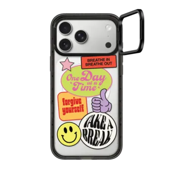 iPhone 17 Pro Max Impact Ring Stand Case MagSafe Compatible Doing Great by Quotes by Christie