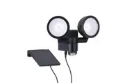 ARLEC 330 Lumens LED Movement Activated Sensor Security Solar Light Black