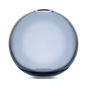 Nude Glass Small Mars Vase, Steel Blue