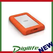 LaCie 1TB Rugged Mini Portable Hard Drive USB3.0, USB-C Cable LAC301558