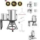 Turkey Fryer 30Qt Propane Deep Fryer Set Outdoor Burner Seafood Boil