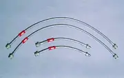 APP STAINLESS BRAKE LINE kit for SUBARU Forester SF5 (EJ205) 9/98-1/02