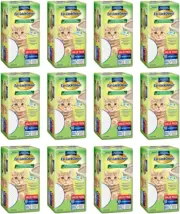 12 X EZI-LOCKODOUR Absorbant Cat Pads 10Pc Value Pack Bulk Pack,120Pcs Total