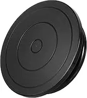 GRIRIW Cake Turntable Plastic Cake Turntable Baking Tool Rotating Table Server Rotating Dessert Stand Baking Supplies and Equipment Revolving Pottery Stand Banding Wheel Silica Gel Black