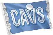 Desert Cactus Cleveland Cavaliers Flag NBA 100% Polyester Indoor Outdoor 3x5 feet National Basketball Association Team Flags (Flag City Edition 24-25 B)