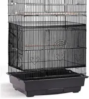 Large Bird Cage Cover Birdcage Nylon Mesh Net Cover Seed Feather Catcher