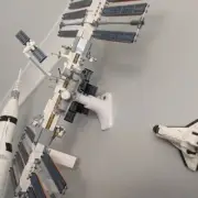 Wall Mount for Lego 21321 International Space Station