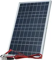10W Solar Panel Battery Charger Portable,12V Solar Panel 25% High-Efficiency, for Vehicle Gate Opener Electrical Fence Chicken Coop Lawn Tractor Boat