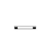 Cali Cabinet Pull With Backplate Polished Chrome Ctc 128Mm
