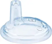 MAM Extra Soft Mouthpiece for Learning Cups, Asymmetrical Shape, Ideal Transition to Normal Cup, Made of SkinSoftTM Silicone, Leak-Proof, Pack of 2