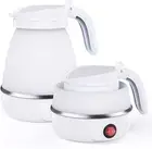 Foldable Electric Kettle, Camping , Mini Travel Silicone Electric Water Boiler