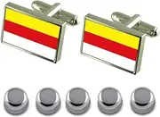[Select Gifts] Shirt Dress Studs Carinthia Flag Cufflinks