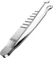 Ingrown Hair Tweezers | Nose Hair Trimmer - Precise Groomer with Round Tip Anti-Slip Razor Shavers for Wet Dry Shaving Body Ear Head Travel