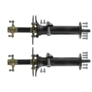 860mm Differential Rear Axle Hub Kit Assembly Go kart ATV Buggy Trike Dirt bike