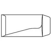 Open End Bank Deposit Envelopes, 3-3/4" x 7", 24#, Drive-In Teller with