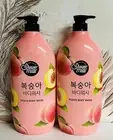 2-Pack Shower Mate ~ Peach Hydrating Body Wash 42.3 fl oz Each