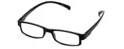 Calabria 762 51 mm Neck Hanging Reading Glasses&Matching Case Gloss Black +1.75