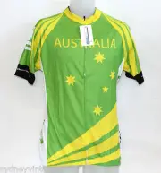 AUSTRALIAN Cycling Bike Jersey Tourist Australia Design Coolmax Large