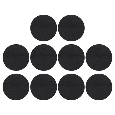 3" Dia.Incense Burner Pad 10pcs Coil Incense Holder Mat Black Ash Catcher