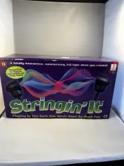 Stringin It 3D String Light Show Party Toy Illuminated 90's Can You Imagine