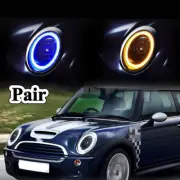 For BMW Mini Cooper R50 R52 R53 2001-2007 LED Projector Headlights Assembly (for: Mini)