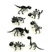 Glow In The Dark Dinosaur Shoe Charm Set