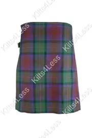 Glenisla Ready-Made 8-Yard 16oz Heavyweight Wool Kilt in Isle of Skye Tartan