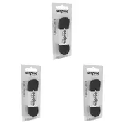 6pc Waproo Platinum Boot/Shoelace Replacement 120cm Flat Track Sneaker Black