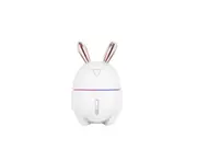Creative Cute Mini Meng Pet Humidifier USB Home Quiet Bedroom Small Desktop Air Spray Water Meter-White