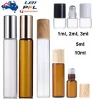 10X 1ml-10ml Roller Essential Oils Roll On Ball Glass Bottles Rollerball Perfume