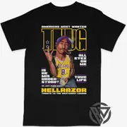 Tupac Tee Shirt Shakur 2pac West Coast Thug Life Lakers ( BF ) T-shirt
