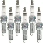 NGK Set of 6 Ruthenium HX Spark Plugs for Chrysler Dodge Hyundai Jeep Kia RAM V6 (for: Kia)