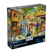 1000pc House Of Puzzles Appletree Lane 48x69cm Jigsaw Puzzle Kids/Family Toy 3y+