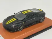 1/43 Tecnomodel Ferrari 430 Scuderia Matte Black Yellow Stripe 01/10 T-MI-21BP