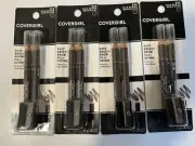 4 ~ CoverGirl Easy Breezy Brow Fill + Define Pencil Crayons #505 Rich Brown