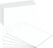 Cardstock Thick White Paper 80 lbs 216 gsm– For Business Cards, Art, Stationary Printing, for Invitations, Thick Menus, Calendar, Heavy Weight. Card Stock - 8.5 x 11 inch - 12 Sheets Per Pack