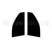 Pre Cut Car Window Tint for Nissan X-Trail 2001-06 (1st Gen) Front Windows Film
