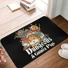 Dungeons And Guinea Pigs Parody Doormat Rug carpet Mat Balcony Parlor Absorbent