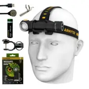 Armytek Wizard C2 Pro Max XHP70.2 LED Rechargeable Headlamp (Warm) 3720 Lumens