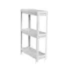 Narrow Gap Storage Rack Basket Shelf Cart Holder for kitchen and laundry Room(3