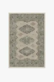 120' x 185' | Machine Washable Runner Rug | Kid & Pet Friendly | Indoor Rug | Maxine Natural Sage Rug | Ruggable