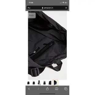 (預購）全新真品愛迪達adidas by Stella McCartney 黑色束口後背包/運動包/健身手提包
