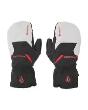 Volcom Stay Dry Gore-Tex Men's Winter Mittens, Stone, Small