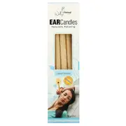 Wally's Natural, Beeswax Ear Candles, Luxury Collection, Unscented, 12 Candles