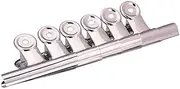 6Pcs/set Steel Russian C Curve Nail Pinching Nail Pincher Accessories Clips D1V2 Manicure Acrylic Tool