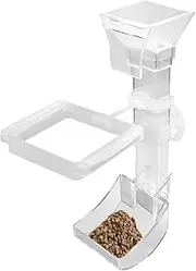 Fish Feeder for Aquarium, Aquarium Fish Shrimp Feeder Set, Anti-Scattering Feeding Tube Supplies for Betta Pond Home Outdoor Men Women